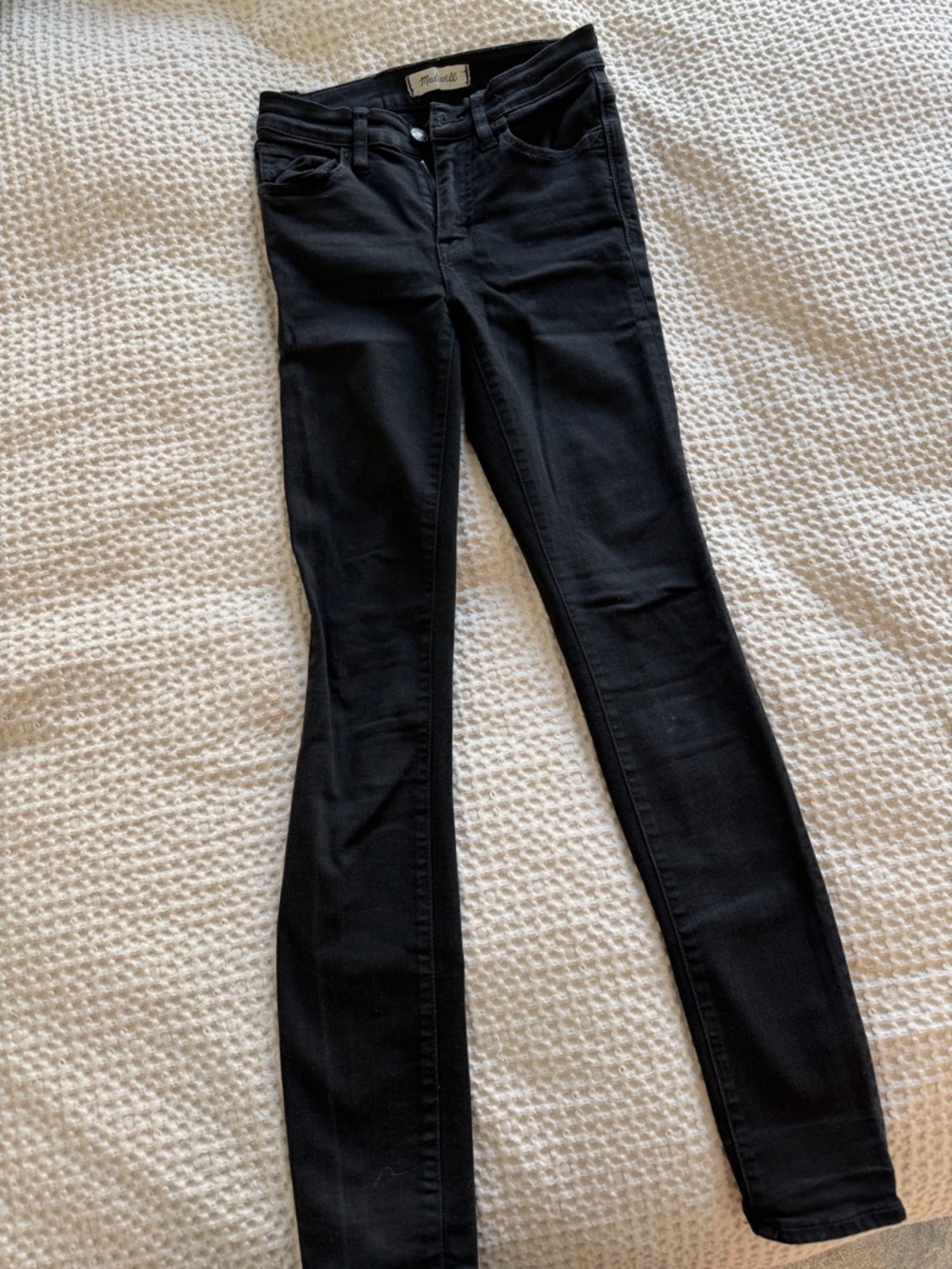 Madewell Black Flare Jeans